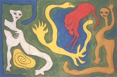 Ohne titel (Paravent), 1993