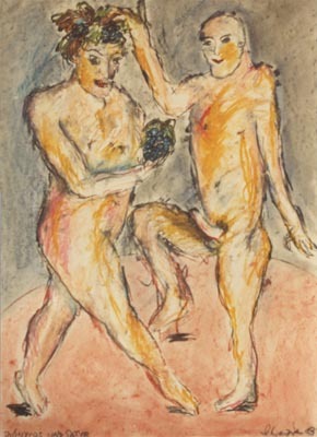 'Dionysos und Satyr', 1983